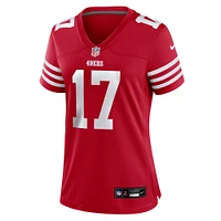 Women's Nike Jordan Watkins  Scarlet San Francisco 49ers Team Game Jersey