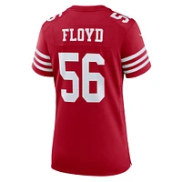 Women's Nike Leonard Floyd  Scarlet San Francisco 49ers Team Game Jersey