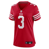 Maillot de match Nike Mitch Wishnowsky Scarlet des San Francisco 49ers pour femme