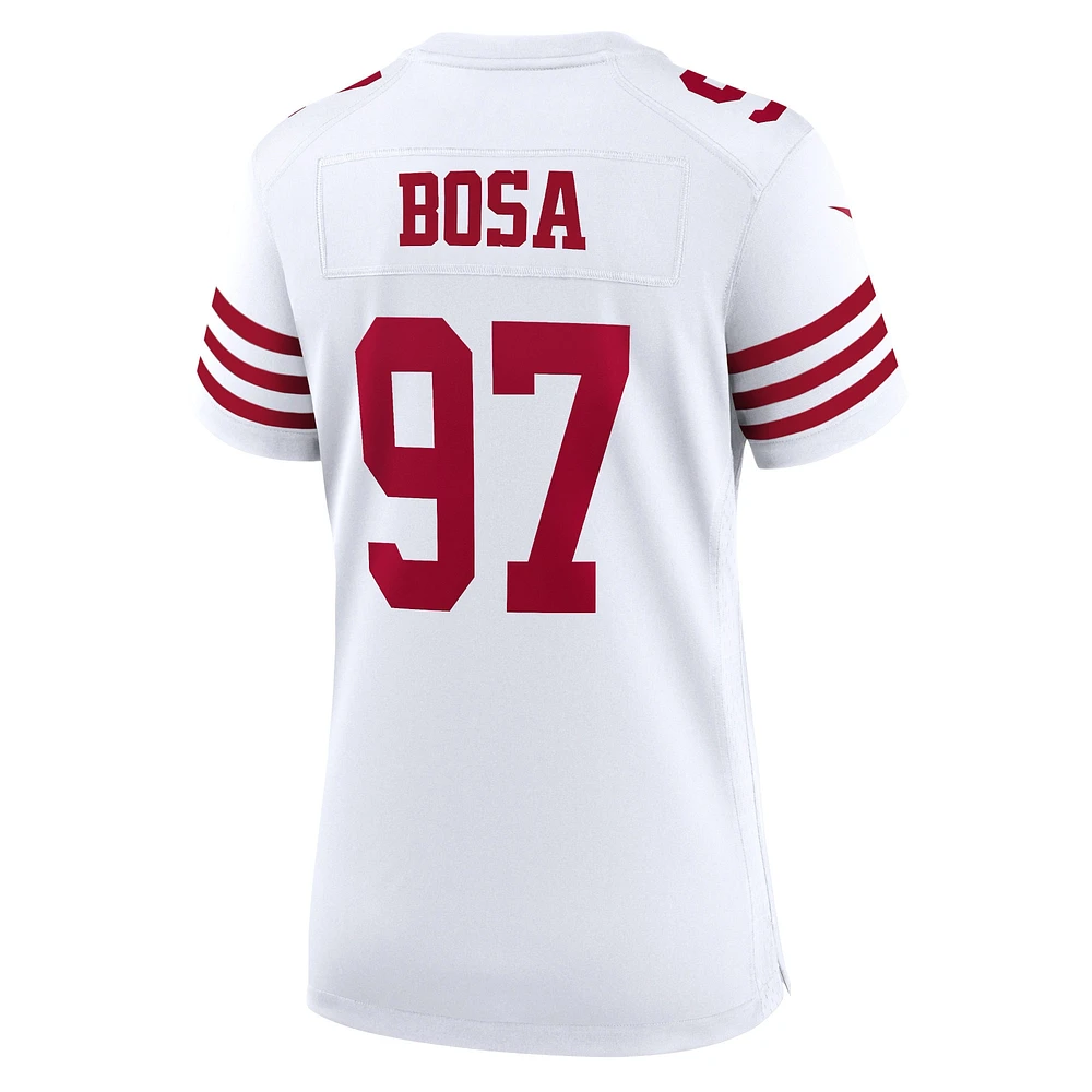 Women's Nike Nick Bosa White San Francisco 49ers Game Jersey