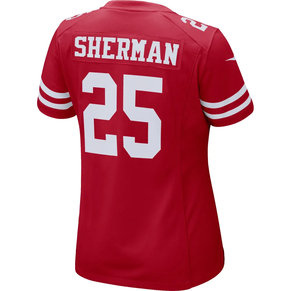 Women's Nike Richard Sherman Scarlet San Francisco 49ers Game