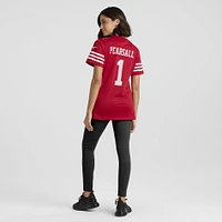 Women's Nike Ricky Pearsall  Scarlet San Francisco 49ers Team Game Jersey