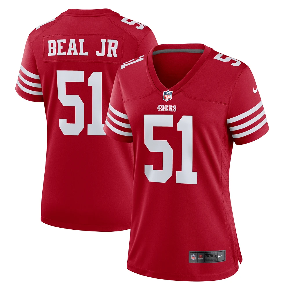 JERSEY NFL TC FTF 49ER ROUGE FEMME 2022 JERLADGME