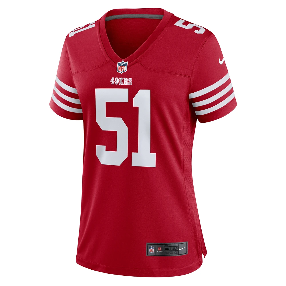 JERSEY NFL TC FTF 49ER ROUGE FEMME 2022 JERLADGME