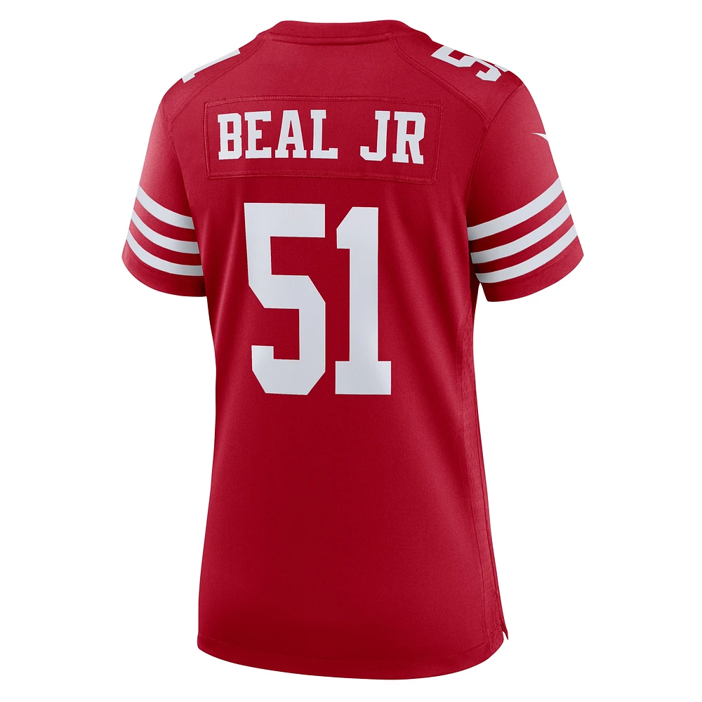 JERSEY NFL TC FTF 49ER ROUGE FEMME 2022 JERLADGME