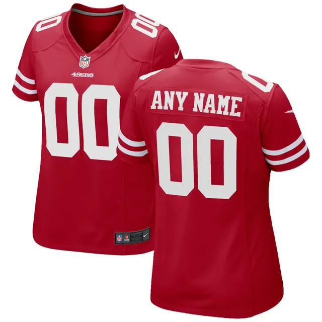 San Francisco 49ers 12'' x 16'' Personalized Team Jersey Print