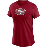 Women's Nike Scarlet San Francisco 49ers Logo Essential T-Shirt