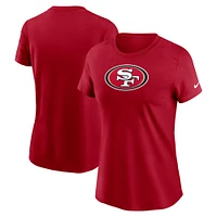 Women's Nike Scarlet San Francisco 49ers  Primary Logo T-Shirt
