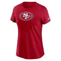 Women's Nike Scarlet San Francisco 49ers  Primary Logo T-Shirt