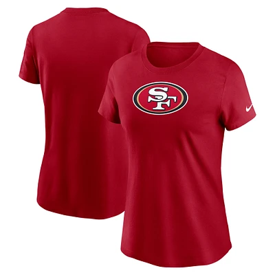 Women's Nike Scarlet San Francisco 49ers  Primary Logo T-Shirt