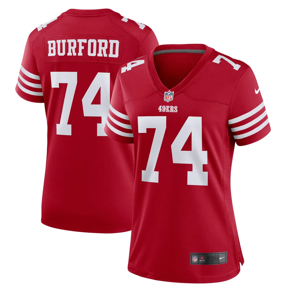 Lids Spencer Burford San Francisco 49ers Nike Women's Game Player Jersey -  Scarlet