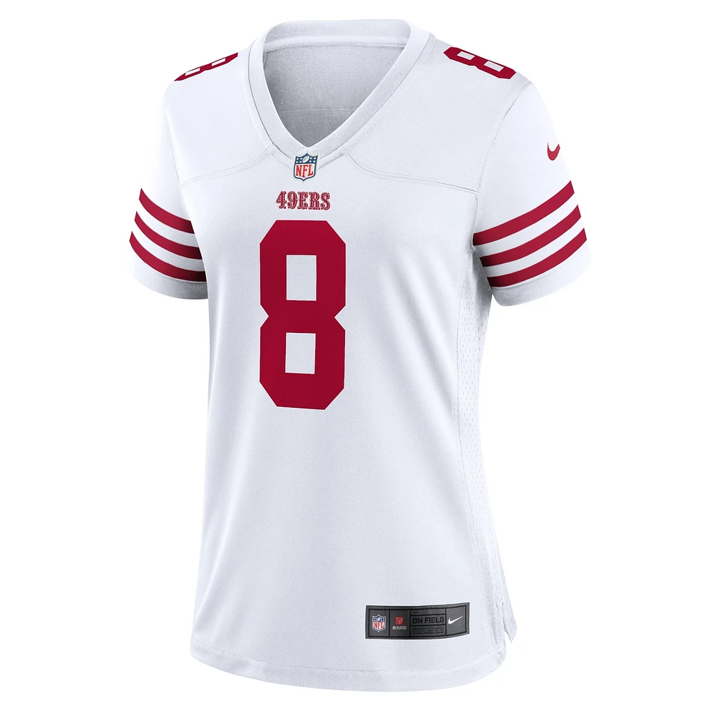 Women's Nike Steve Young White San Francisco 49ers Retired Player Game Jersey