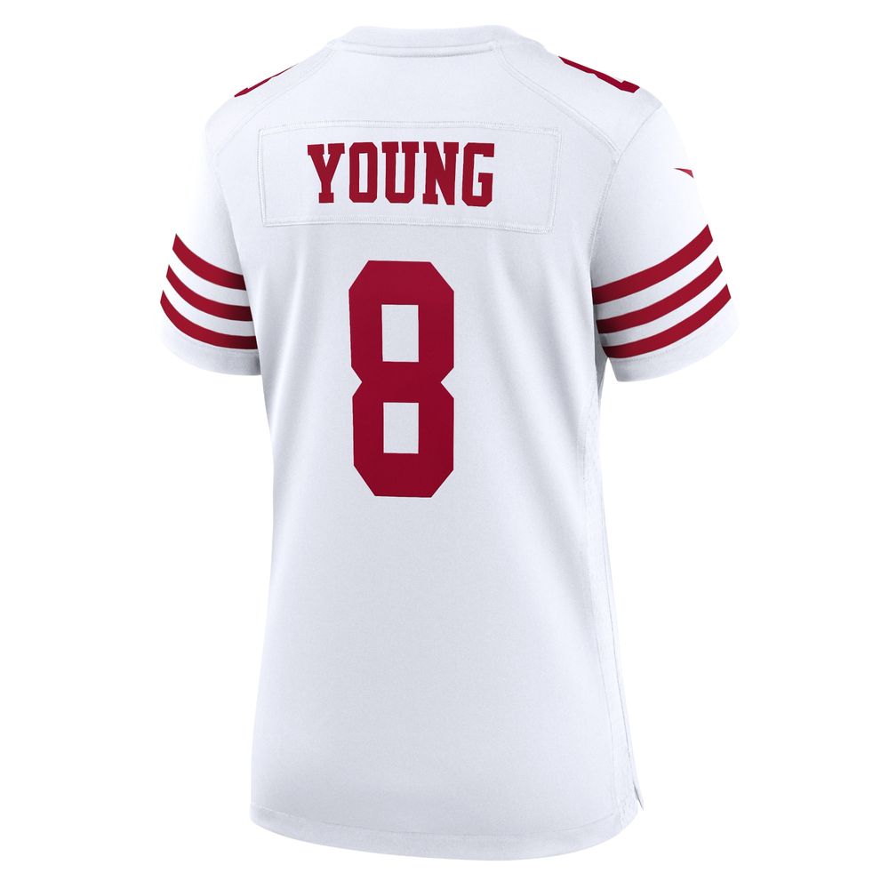 Women's Nike Steve Young White San Francisco 49ers Retired Player Game Jersey