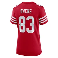 Women's Nike Terique Owens  Scarlet San Francisco 49ers Team Game Jersey