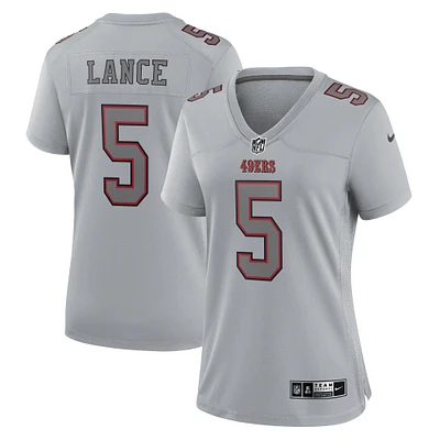 Maillot Nike Trey Lance pour femme, gris, San Francisco 49ers, Atmosphere Fashion Game