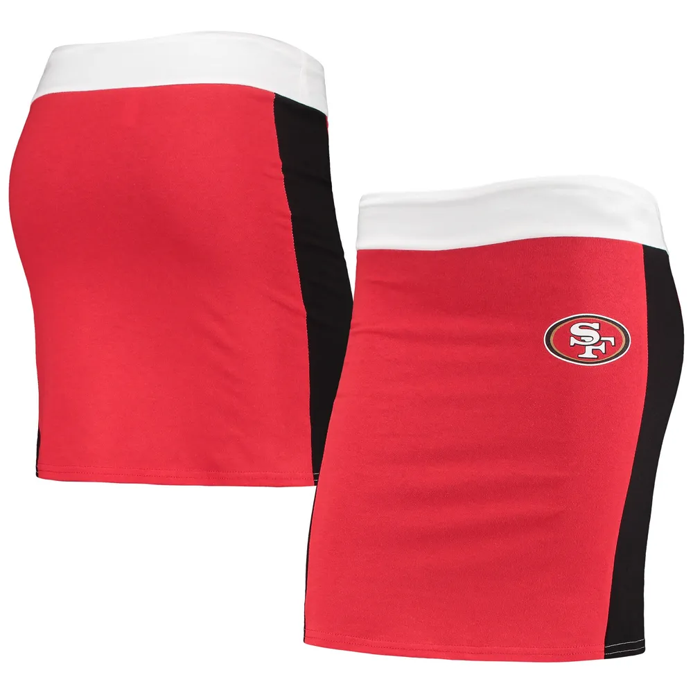 Lids San Francisco 49ers Refried Apparel Women's Sustainable Short Skirt -  Scarlet