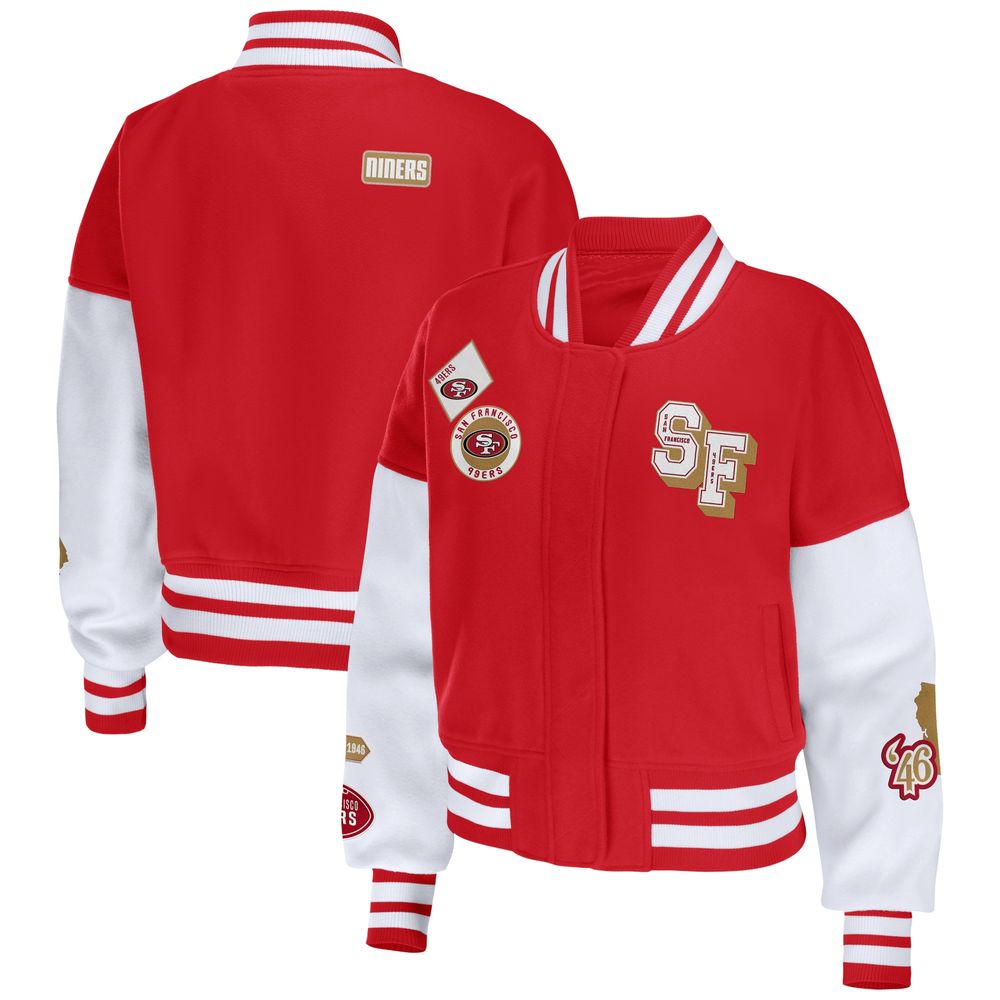 Lids San Francisco 49ers WEAR by Erin Andrews Women's Full-Zip