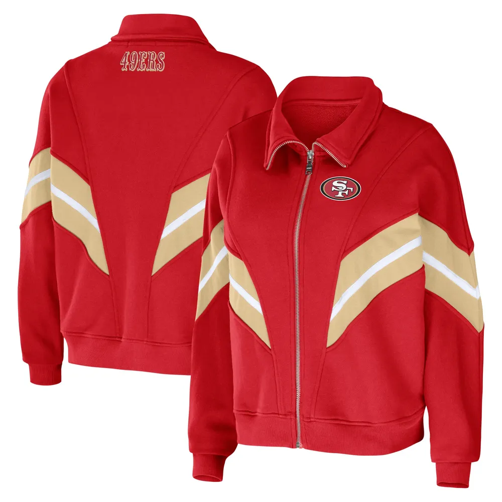 San Francisco 49ers WEAR By Erin Andrews Women's Varsity Full-Zip