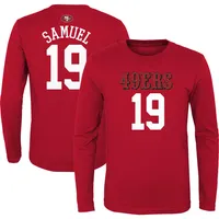 Men's Nike George Kittle Scarlet San Francisco 49ers Name & Number T-Shirt Size: Small