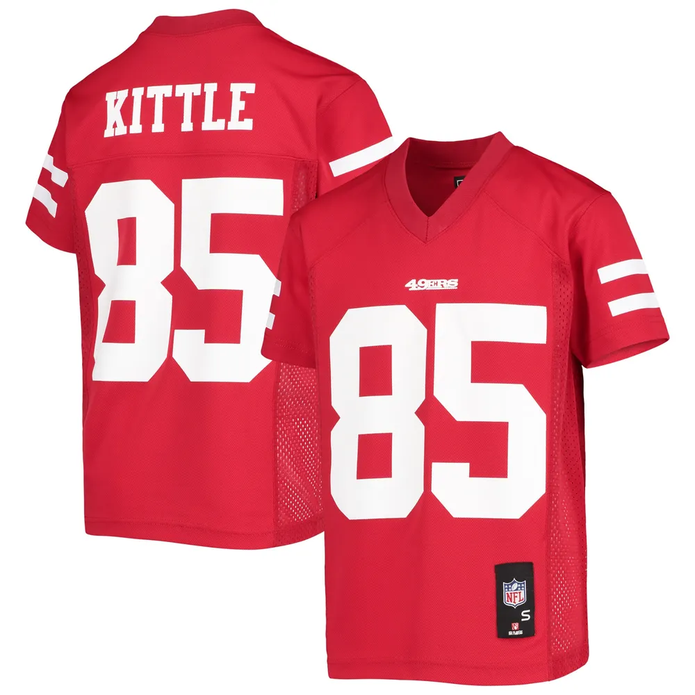 Lids George Kittle San Francisco 49ers Youth Replica Player Jersey -  Scarlet