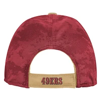 Youth Gold/Scarlet San Francisco 49ers Combine Two-Tone Adjustable Hat