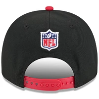 Youth New Era  Black/Scarlet San Francisco 49ers 2025 NFL Draft A-Frame 9FIFTY Snapback Hat