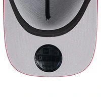 Youth New Era  Black/Scarlet San Francisco 49ers 2025 NFL Draft A-Frame 9FIFTY Snapback Hat