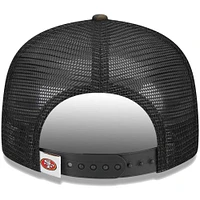 Youth New Era Camo San Francisco 49ers  Main Trucker 9FIFTY Snapback Hat