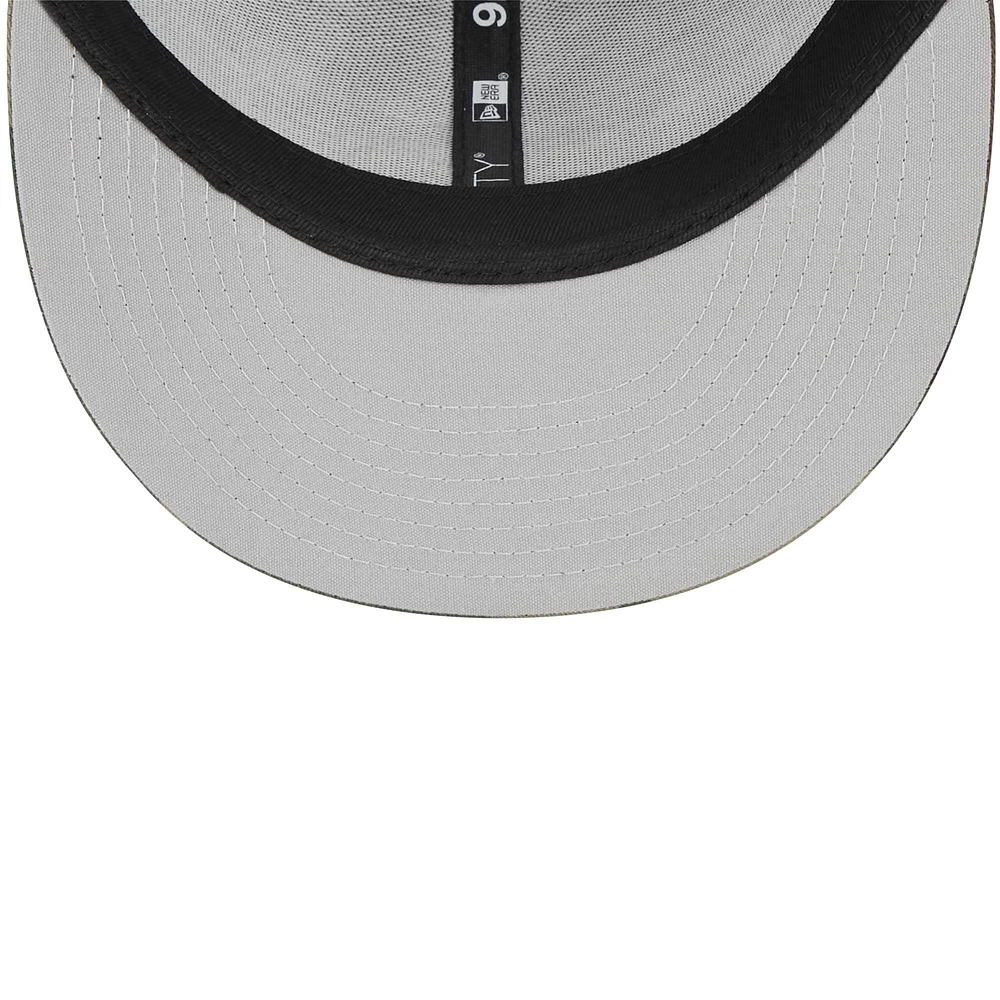 Youth New Era Camo San Francisco 49ers  Main Trucker 9FIFTY Snapback Hat