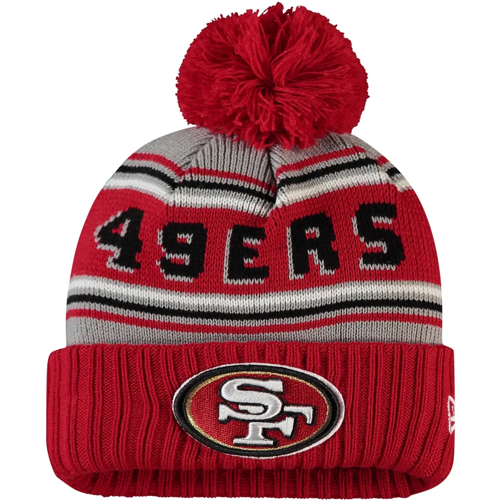 The 49ers NFL Beanie with Yarn Pom Pom