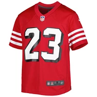 Youth Nike Christian McCaffrey Scarlet San Francisco 49ers Alternate Game Jersey