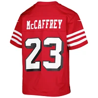 Youth Nike Christian McCaffrey Scarlet San Francisco 49ers Alternate Game Jersey