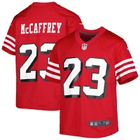 Youth Nike Christian McCaffrey Scarlet San Francisco 49ers Alternate Game Jersey