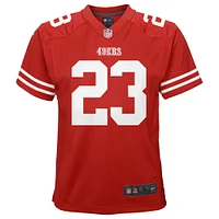 Youth Nike Christian McCaffrey Scarlet San Francisco 49ers Team Game Jersey