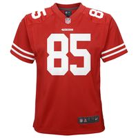 Youth Nike George Kittle Scarlet San Francisco 49ers Team Game - Jersey