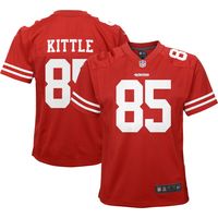 George Kittle San Francisco 49ers Nike Youth Game Jersey - Scarlet