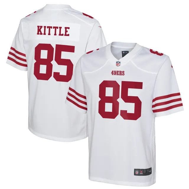 Men's Nike George Kittle White San Francisco 49ers Name & Number T-Shirt