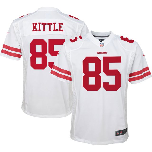 Nike Youth Nike George Kittle White San Francisco 49ers Game - Jersey