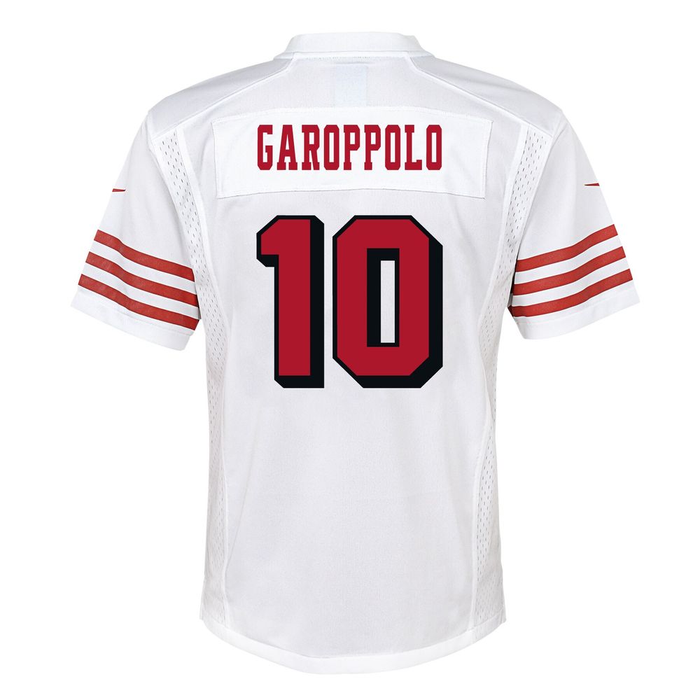 Youth Nike Jimmy Garoppolo White San Francisco 49ers Color Rush Player Game  Jersey