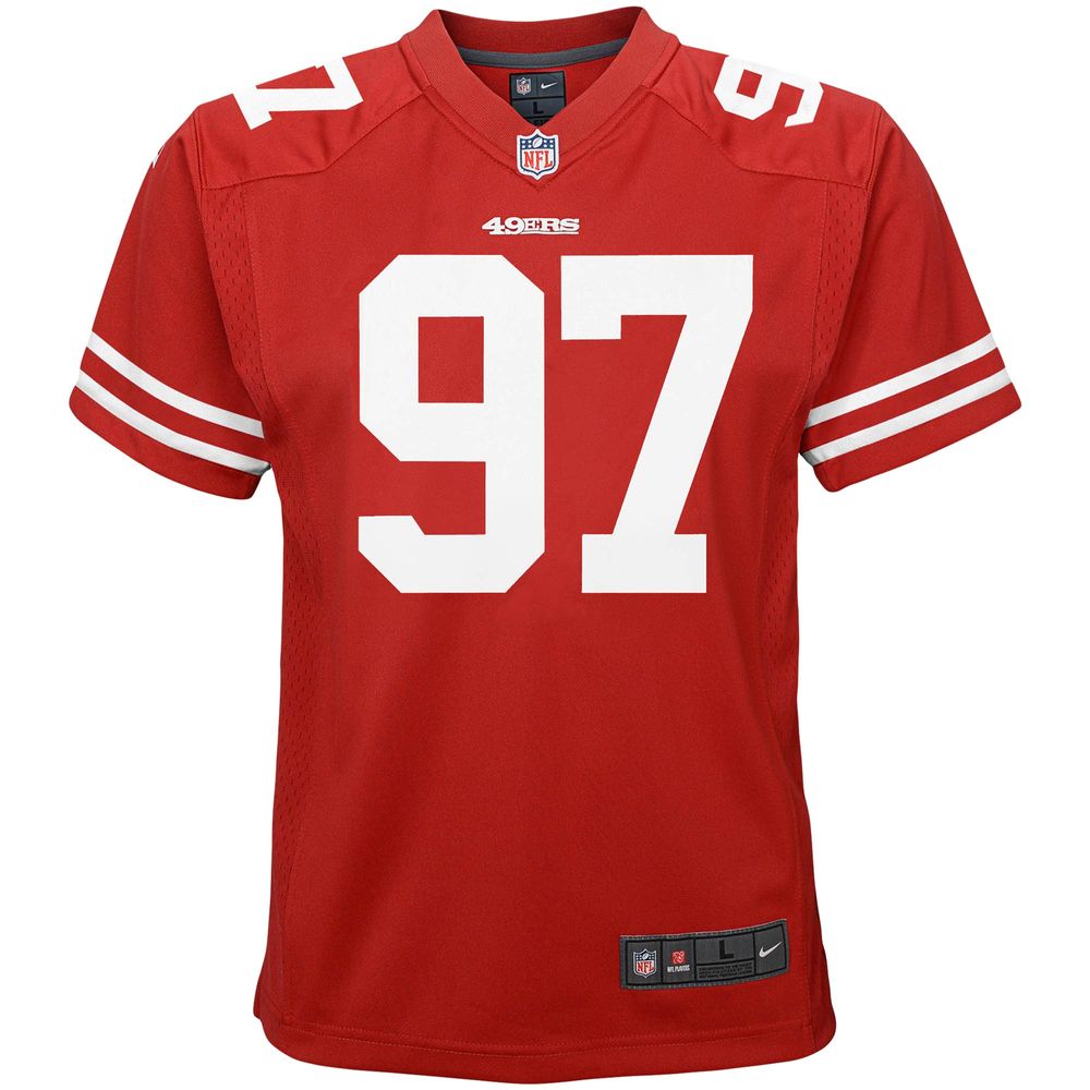 Nike Youth Nike Nick Bosa Scarlet San Francisco 49ers Game Jersey