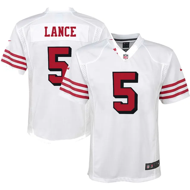 Men's Nike Trey Lance Gray San Francisco 49ers Atmosphere