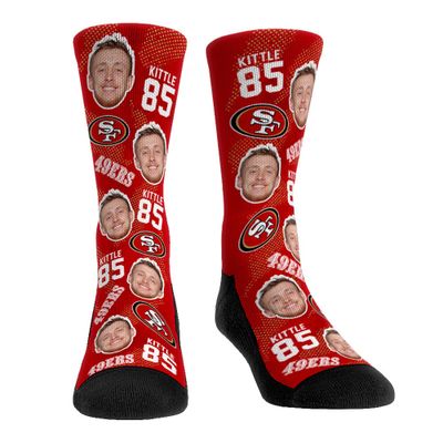Youth Rock Em Socks George Kittle San Francisco 49ers Football Guy Crew Socks