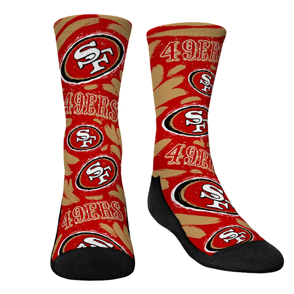 Lids San Francisco 49ers Rock Em Socks Youth Custom Jersey Crew Socks