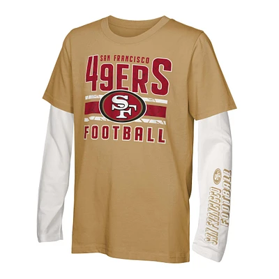 Ensemble de t-shirts the Mix pour jeunes des 49ers San Francisco