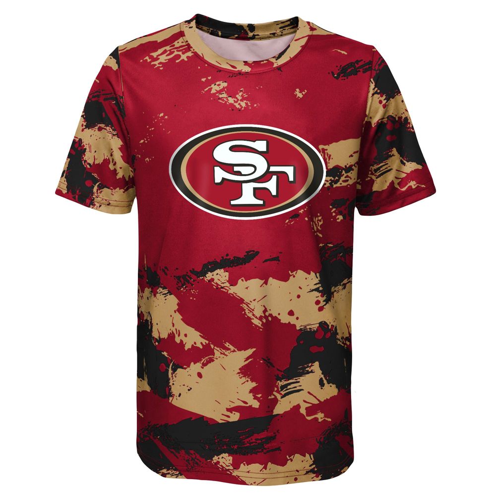 Outerstuff San Francisco 49ers Youth Cross Pattern T-Shirt 22 / M