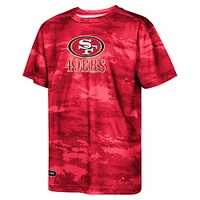 T-shirt de mêlée Scarlet San Francisco 49ers pour jeunes