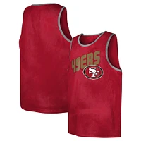 Débardeur Scarlet San Francisco 49ers Sun-Bleached Ride the Tide pour jeunes