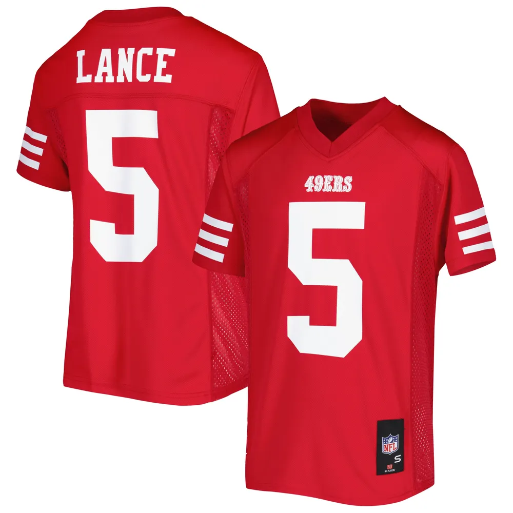 Lids Trey Lance San Francisco 49ers Youth Team Replica Player Jersey