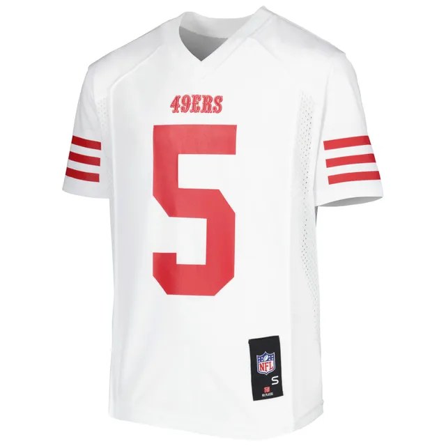 Outerstuff Youth Trey Lance White San Francisco 49ers Team Replica