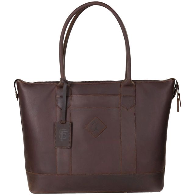 Baseballism Giants de San Francisco Cathy Glove Sac fourre-tout en cuir